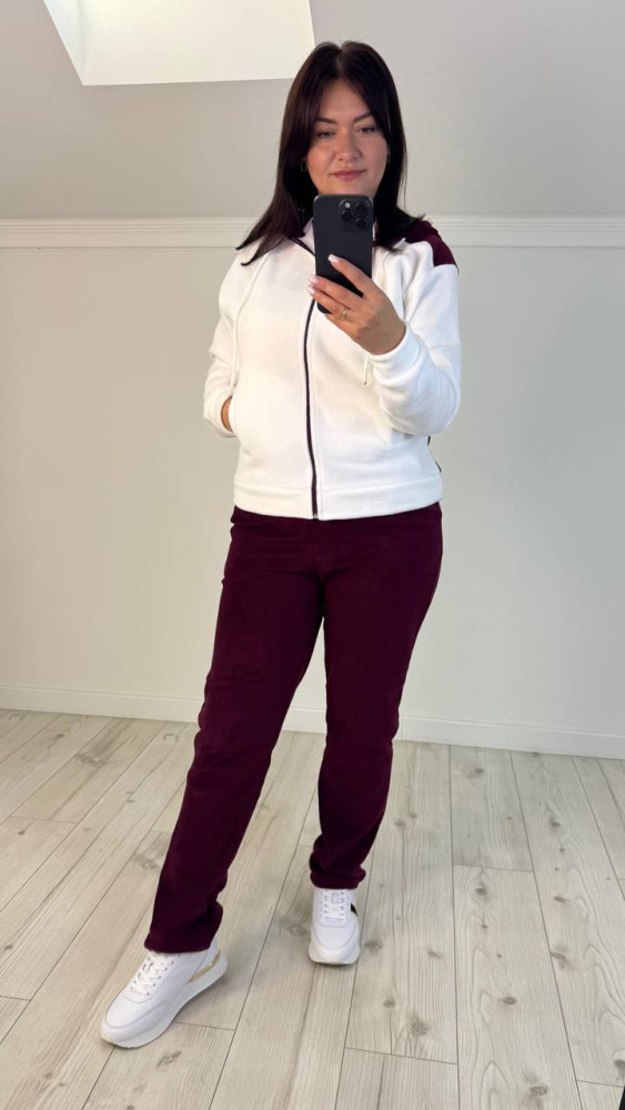 Флисовый женский спортивный костюм KG-A7898T690 Флисовый женский спортивный костюм KG-A7898T690