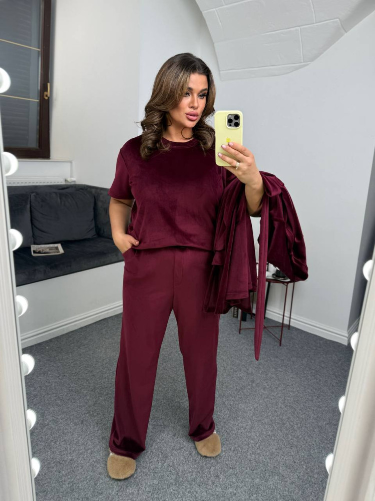 Велюровый домашний комплект KG-A7333T840 Велюровый домашний комплект KG-A7333T840