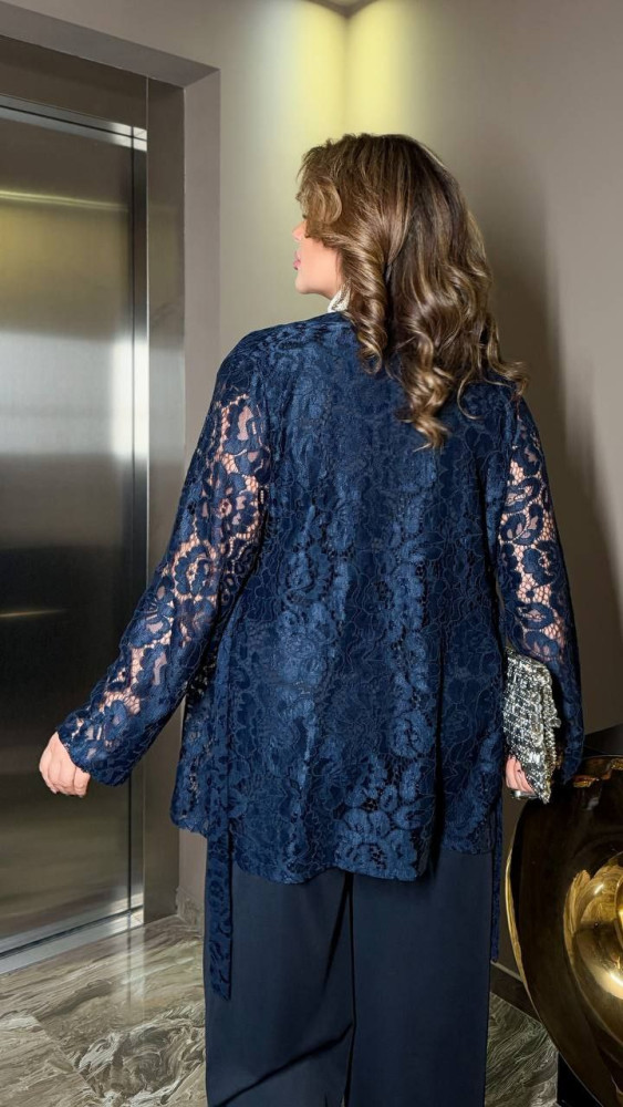 Праздничный кардиган с вшитым поясом AD-A7898.1T320 Праздничный кардиган с вшитым поясом AD-A7898.1T320