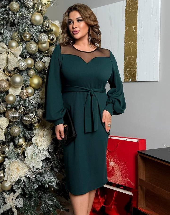 Праздничное платье с широкими рукавами AD-A7892.1T360 Праздничное платье с широкими рукавами AD-A7892.1T360