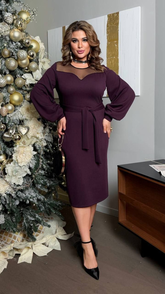 Праздничное платье с широкими рукавами AD-A7892.1T360 Праздничное платье с широкими рукавами AD-A7892.1T360