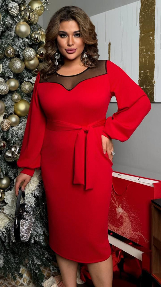 Праздничное платье с широкими рукавами AD-A7892.1T360 Праздничное платье с широкими рукавами AD-A7892.1T360