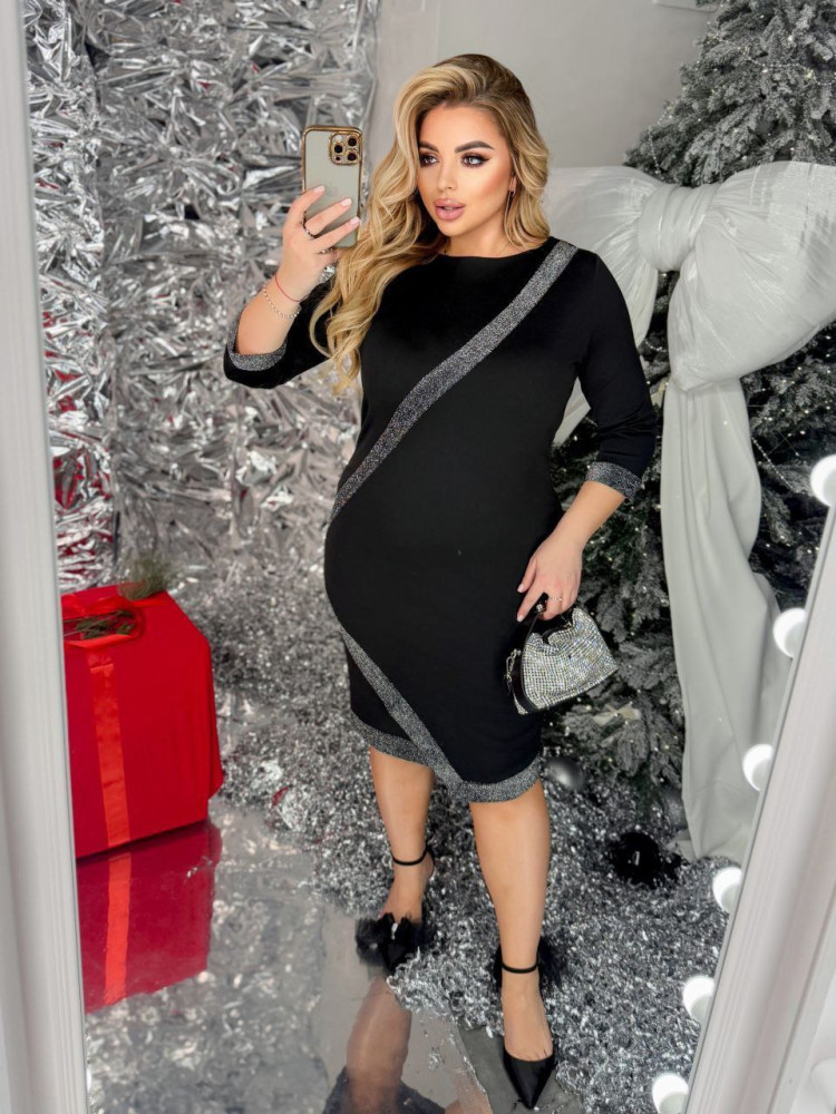 Платье с блестящей отделкой KC-A3296T470 Платье с блестящей отделкой KC-A3296T470