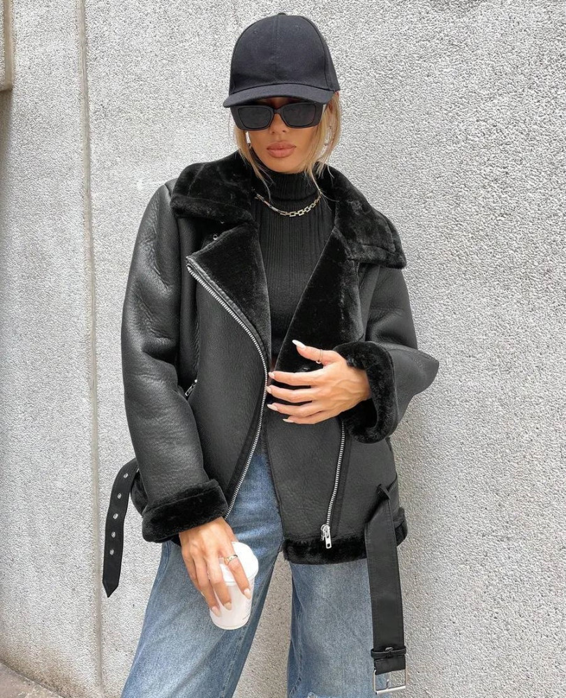 Женская кожаная дубленка GN-A1276T1250 Женская кожаная дубленка GN-A1276T1250