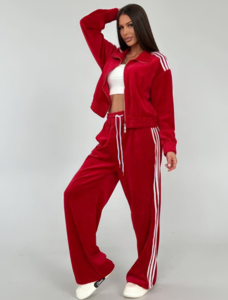 Велюровый спортивный костюм LUC-A1146T749 Велюровый спортивный костюм LUC-A1146T749