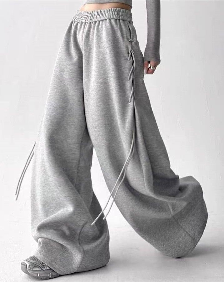 Утепленные оверсайз штаны DMP-A1853T370 Утепленные оверсайз штаны DMP-A1853T370