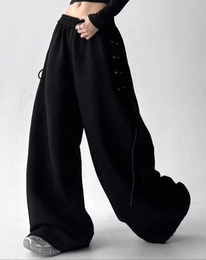 Утепленные оверсайз штаны DMP-A1853T370 Утепленные оверсайз штаны DMP-A1853T370