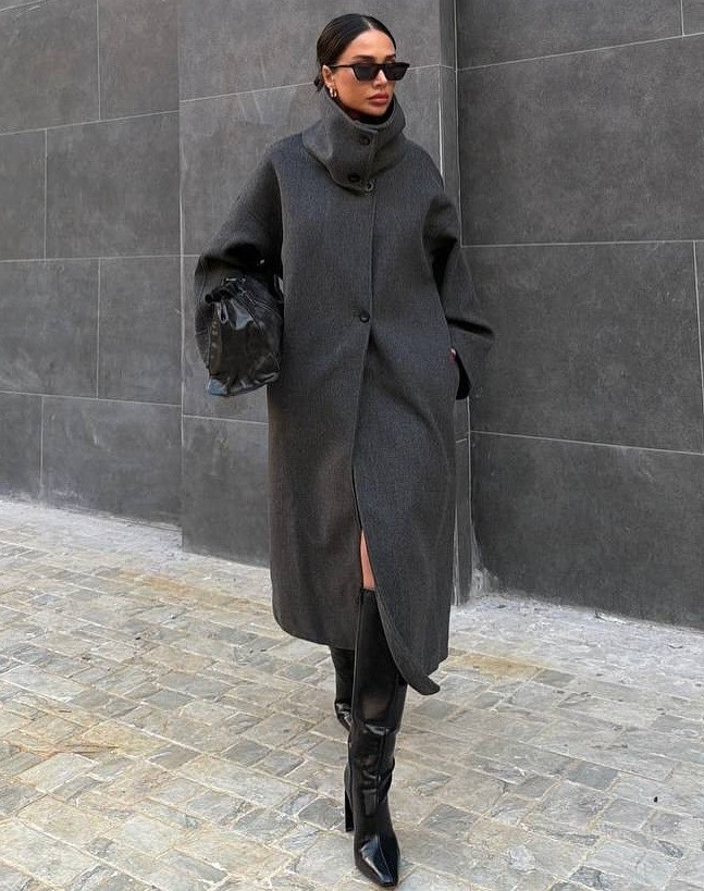 Стильное зимнее пальто DMP-P4291T1300 Стильное зимнее пальто DMP-P4291T1300