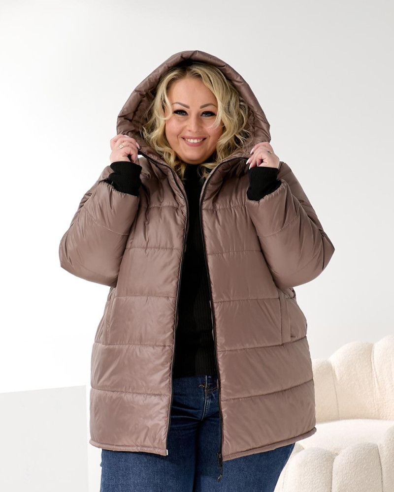 Удлиненная теплая куртка DV-R4428T1200 Удлиненная теплая куртка DV-R4428T1200