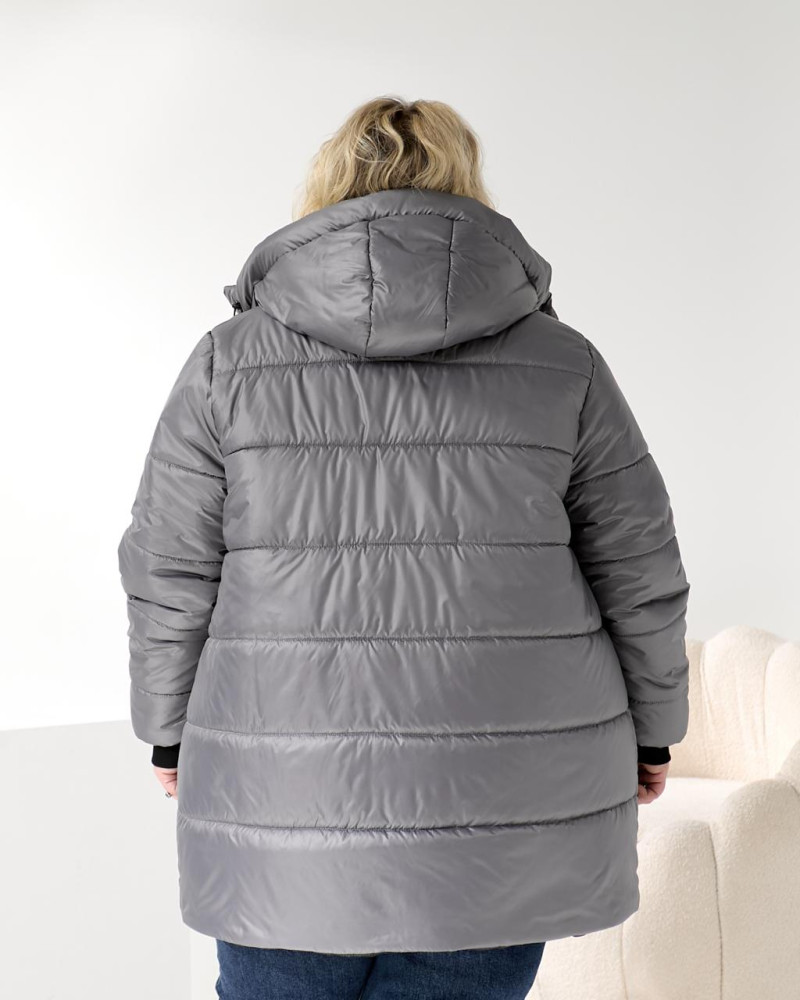 Удлиненная теплая куртка DV-R4428T1200 Удлиненная теплая куртка DV-R4428T1200