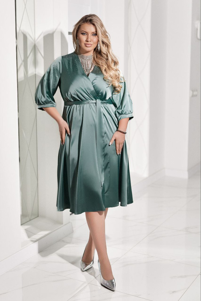 Элегантное платье на запах VOJ-A1062T650 Элегантное платье на запах VOJ-A1062T650