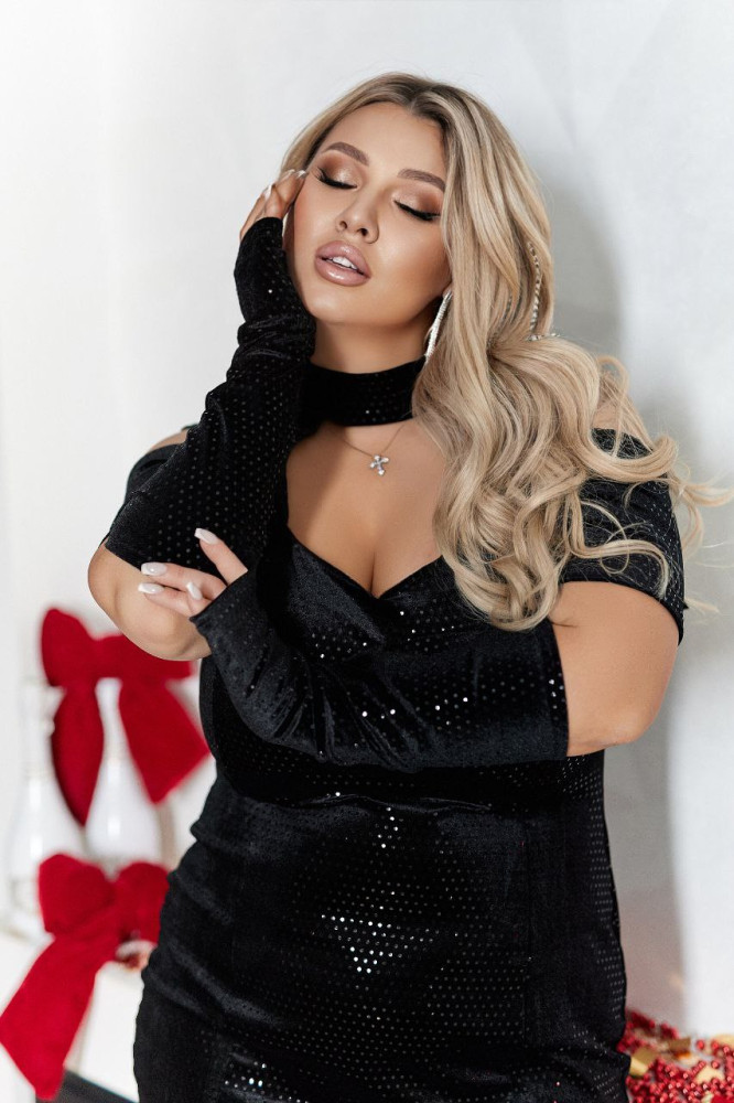 Блестящее праздничное платье VOJ-A1054T580 Блестящее праздничное платье VOJ-A1054T580