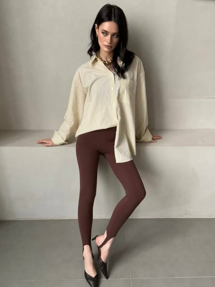 Легінси з штрибками на флісі IMMA-A433T300 Легінси з штрибками на флісі IMMA-A433T300