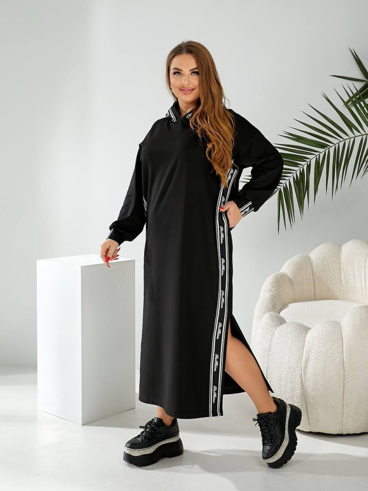 Платье в спортивном стиле OLD-A3087T29 Платье в спортивном стиле OLD-A3087T29