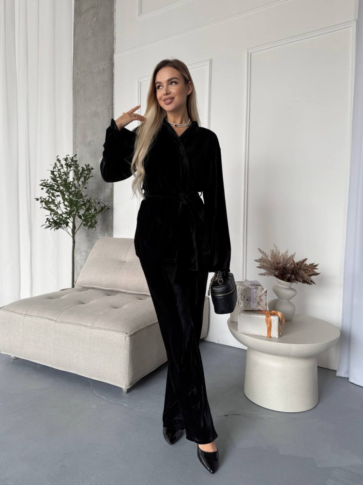 Бархатный костюм ANA-A1703T17 Бархатный костюм ANA-A1703T17