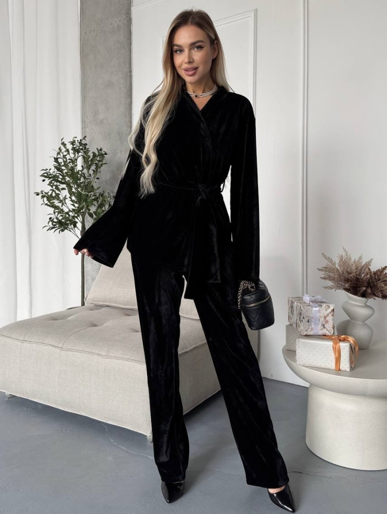 Бархатный костюм ANA-A1703T17 Бархатный костюм ANA-A1703T17