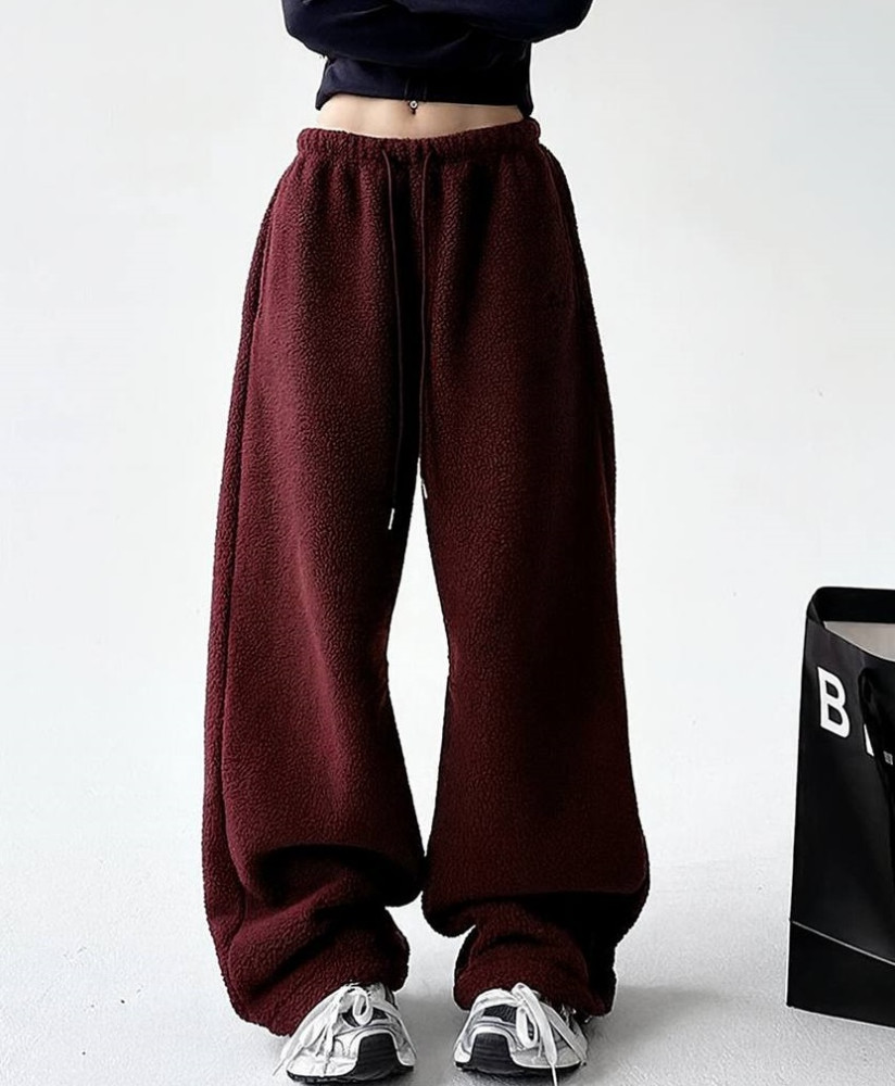 Женские оверсайз штаны из флиса DMP-R1884T320 Женские оверсайз штаны из флиса DMP-R1884T320