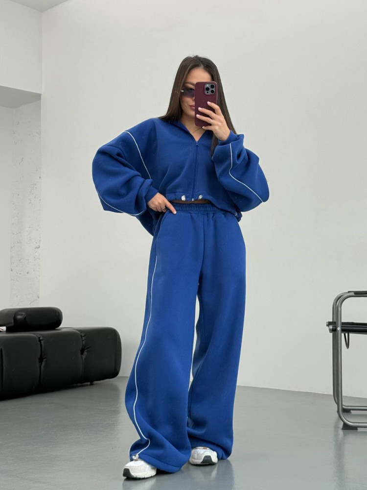 Крутой oversize костюм на флисе DMP-R1870T500 Крутой oversize костюм на флисе DMP-R1870T500