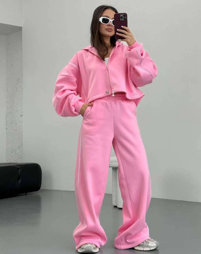 Крутой oversize костюм на флисе DMP-R1870T500 Крутой oversize костюм на флисе DMP-R1870T500