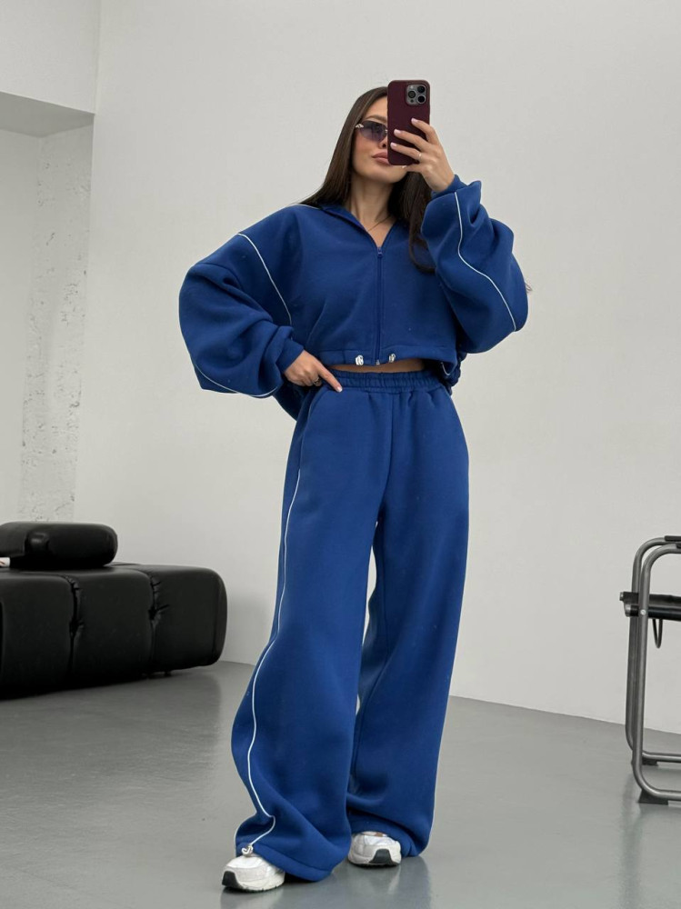 Крутой oversize костюм на флисе DMP-R1870T500 Крутой oversize костюм на флисе DMP-R1870T500