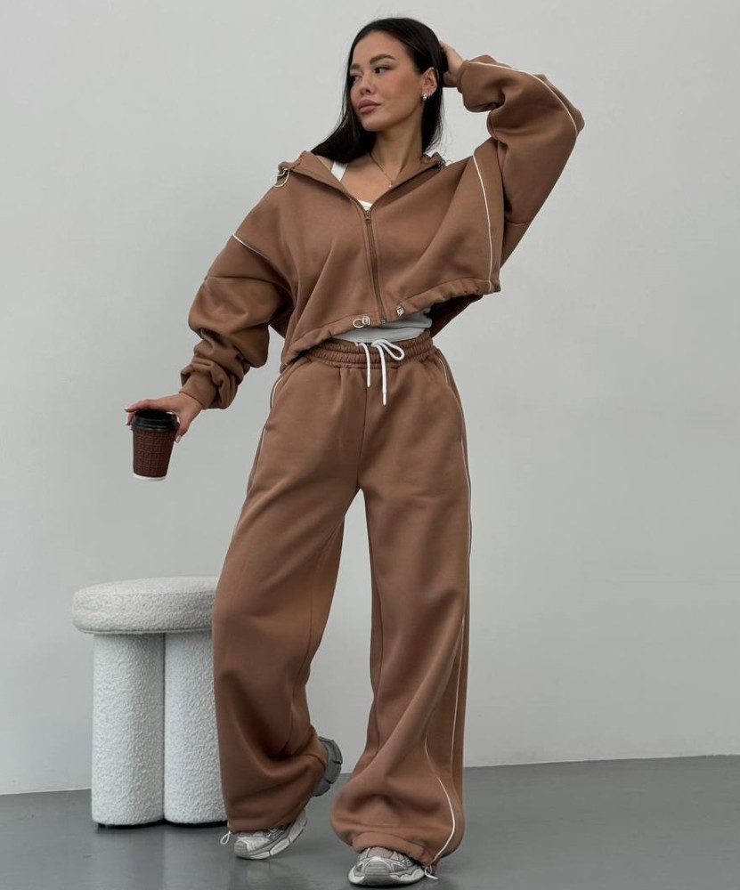 Крутой oversize костюм на флисе DMP-R1870T500 Крутой oversize костюм на флисе DMP-R1870T500