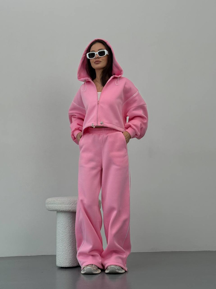 Крутой oversize костюм на флисе DMP-R1870T500 Крутой oversize костюм на флисе DMP-R1870T500