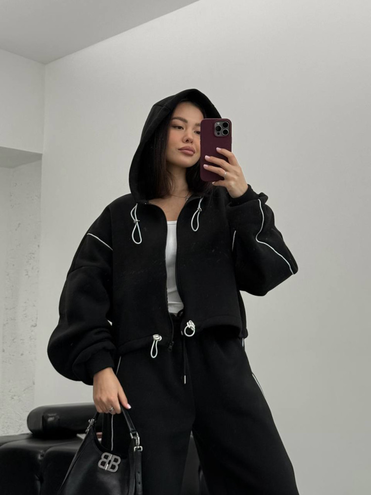 Крутой oversize костюм на флисе DMP-R1870T500 Крутой oversize костюм на флисе DMP-R1870T500