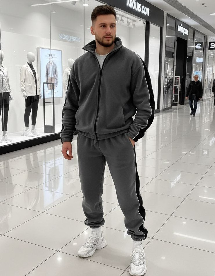 Мужской флисовый костюм DG-at311T850 Мужской флисовый костюм DG-at311T850