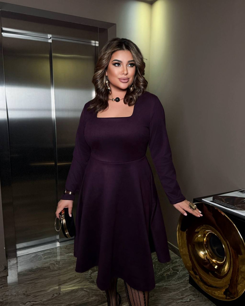 Замшевое платье миди MA-N2167T550 Замшевое платье миди MA-N2167T550