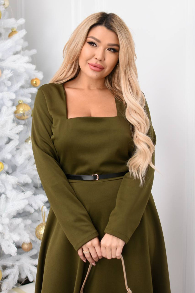 Замшевое платье миди MA-N2167T550 Замшевое платье миди MA-N2167T550