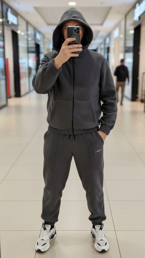 Мужской флисовый костюм DG-p15597T750 Мужской флисовый костюм DG-p15597T750