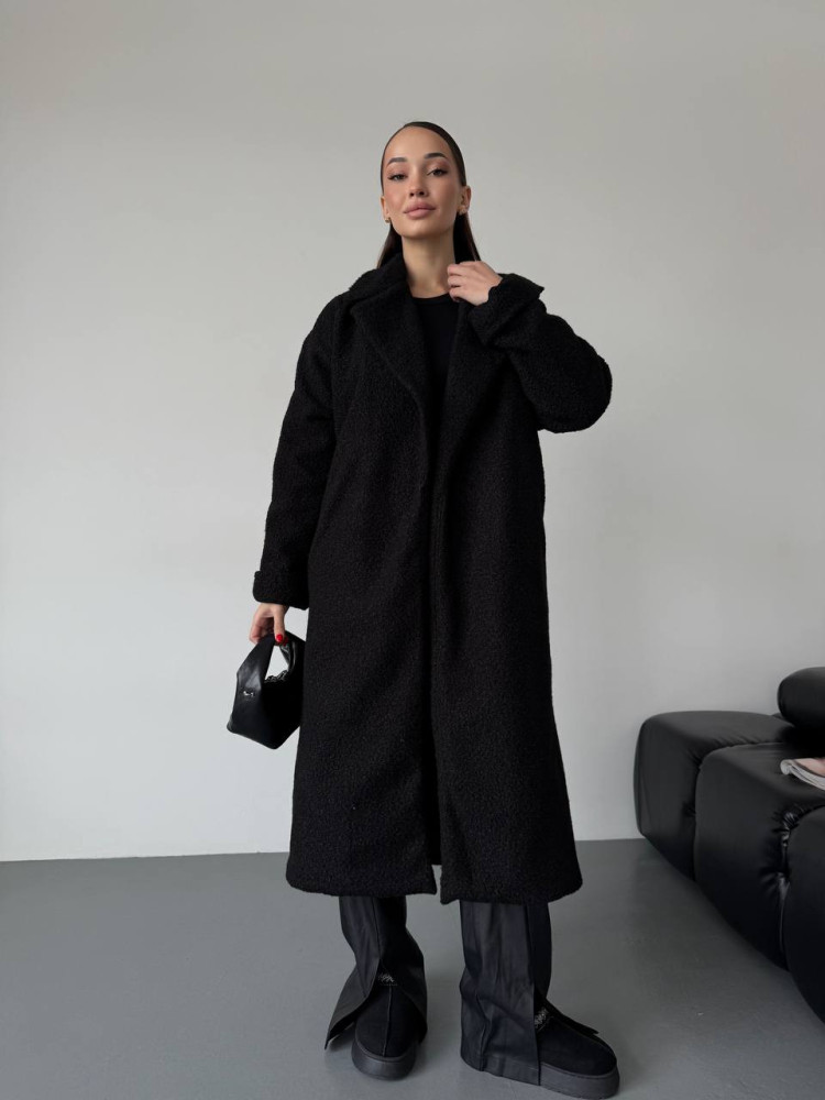 Пальто оверсайз букле DMP-P7186T1100 Пальто оверсайз букле DMP-P7186T1100