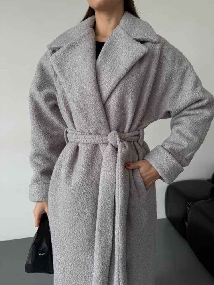 Пальто оверсайз букле DMP-P7186T1100 Пальто оверсайз букле DMP-P7186T1100