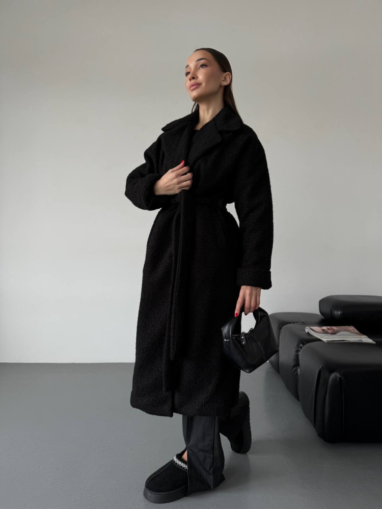 Пальто оверсайз букле DMP-P7186T1100 Пальто оверсайз букле DMP-P7186T1100