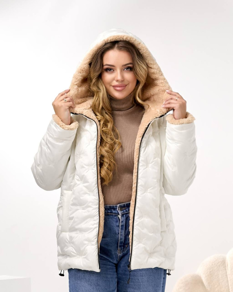 Женская куртка с мехом DV-R4431T1050 Женская куртка с мехом DV-R4431T1050