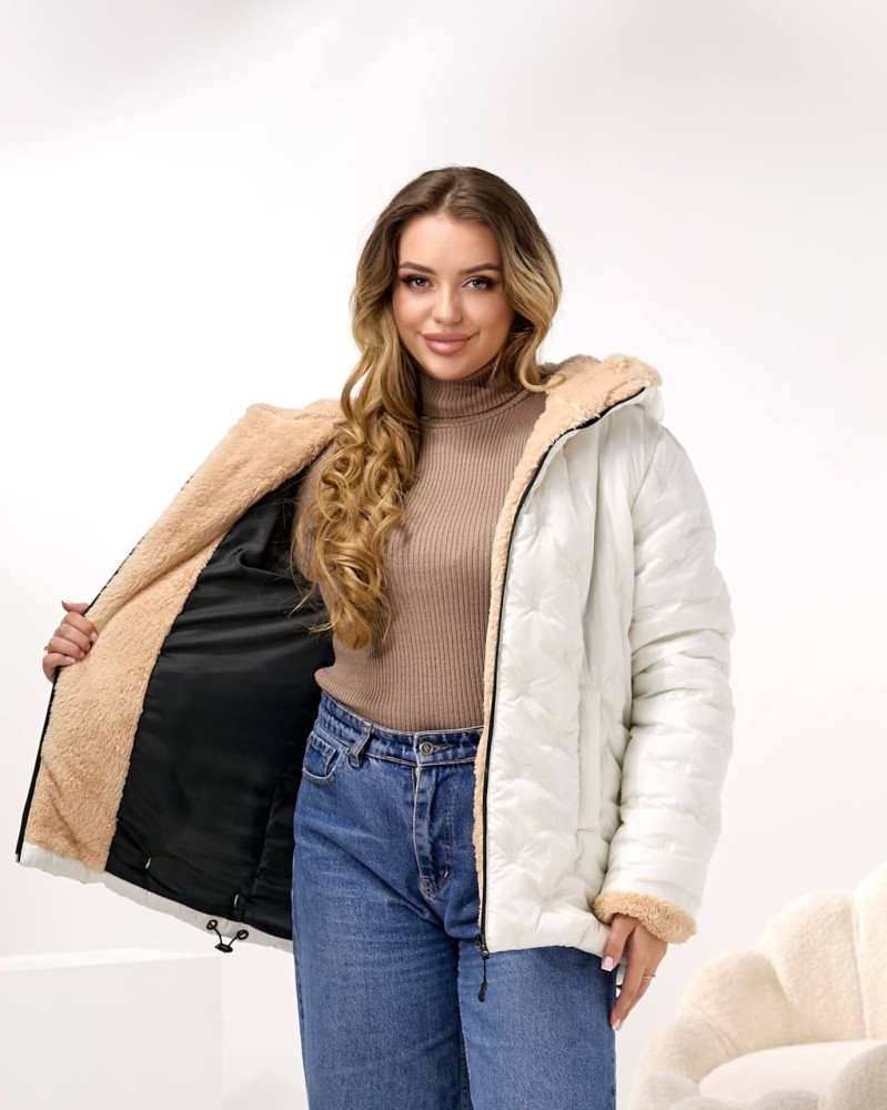 Женская куртка с мехом DV-R4431T1050 Женская куртка с мехом DV-R4431T1050