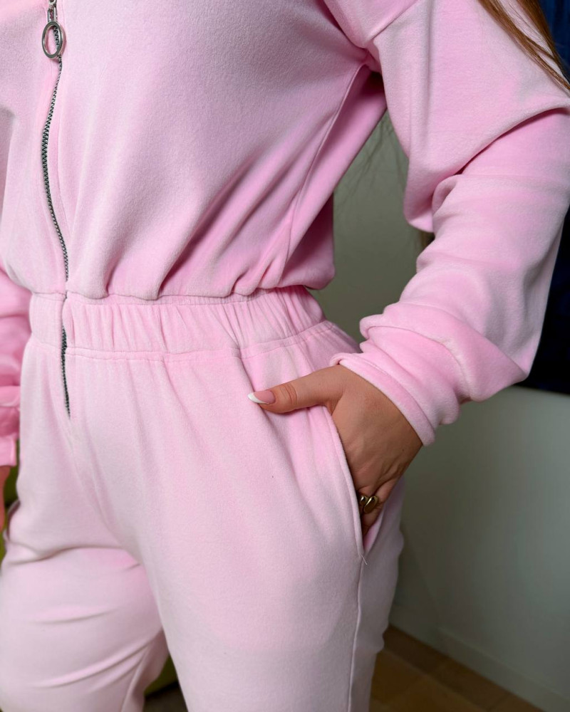 Велюровий комбінезон ET-A8946T700 Велюровий комбінезон ET-A8946T700