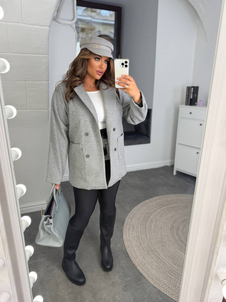 Вільне кашемірове пальто KG-A110T1100 Вільне кашемірове пальто KG-A110T1100