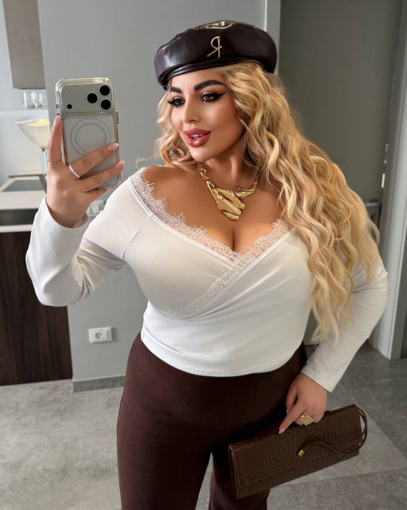 Кофточка с имитацией запаха YM-A9950T11.5 Кофточка с имитацией запаха YM-A9950T11.5