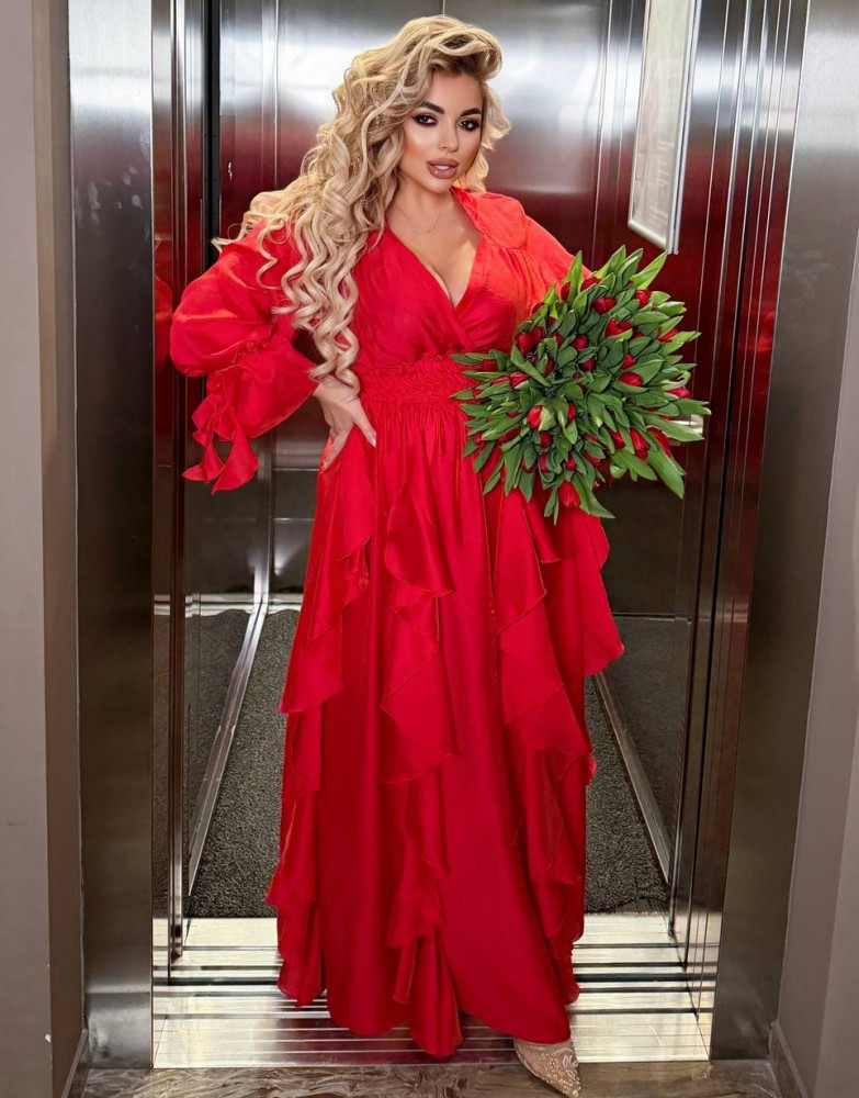 Платье макси Каскад YM-A7147T24 Платье макси Каскад YM-A7147T24