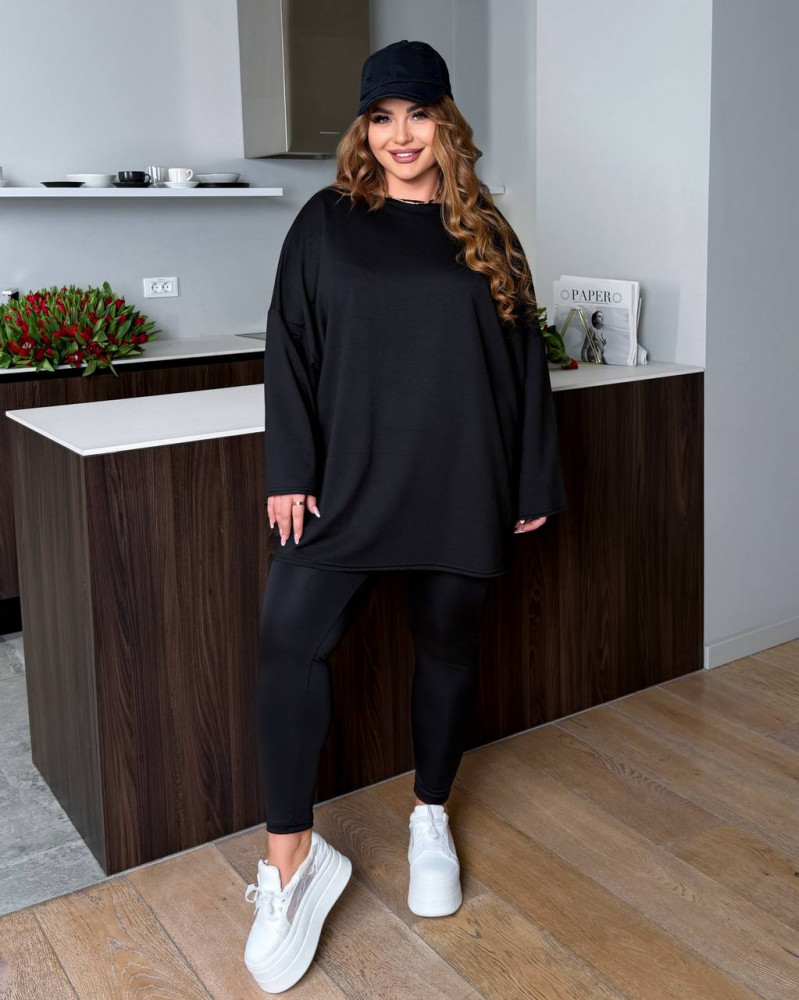 Лосини з вільною кофтою AB-A1855T16 Лосини з вільною кофтою AB-A1855T16