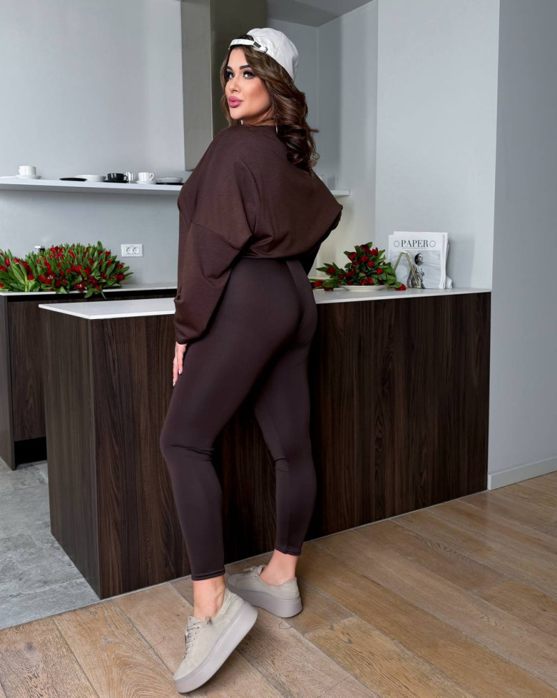 Лосини з вільною кофтою AB-A1855T16 Лосини з вільною кофтою AB-A1855T16