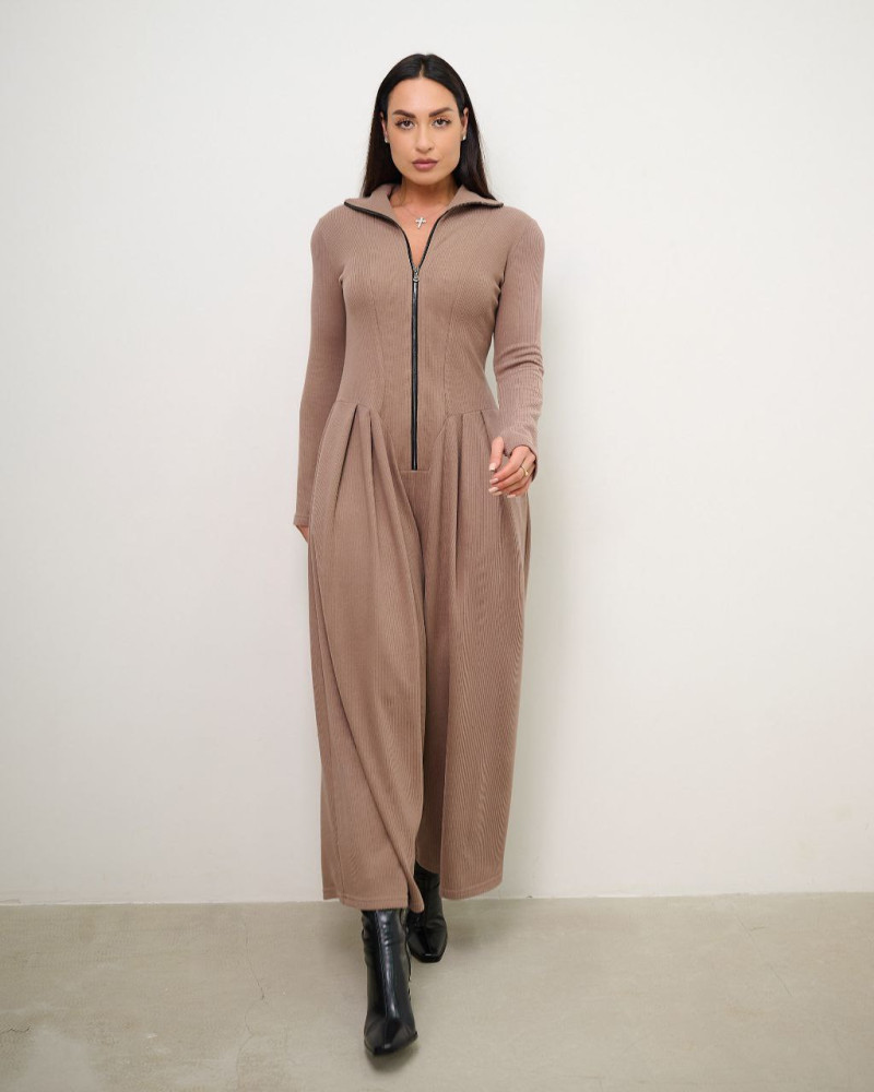 Стильный комбинезон с начесом IS-A229T950 Стильный комбинезон с начесом IS-A229T950