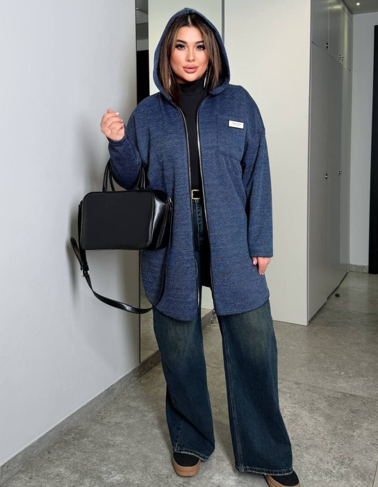 Кардиган на меху AD-A7932.1T320 Кардиган на меху AD-A7932.1T320