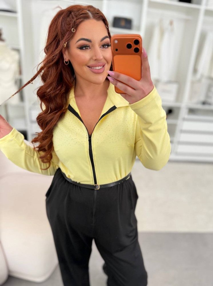 Женский комбинезон с стразами MA-N2190T850 Женский комбинезон с стразами MA-N2190T850