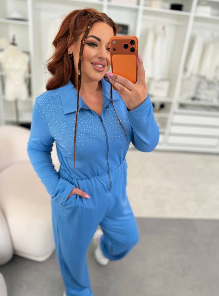 Женский комбинезон с стразами MA-N2190T850 Женский комбинезон с стразами MA-N2190T850