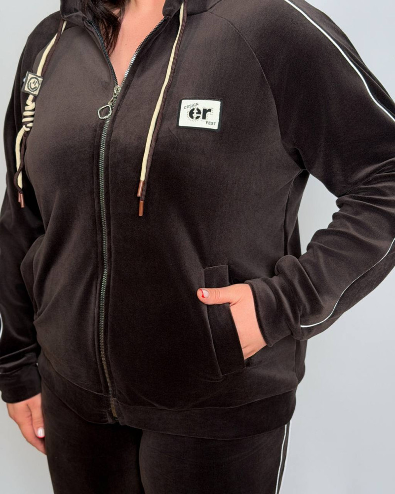 Велюровий спортивний костюм LZ-L958T720 Велюровий спортивний костюм LZ-L958T720