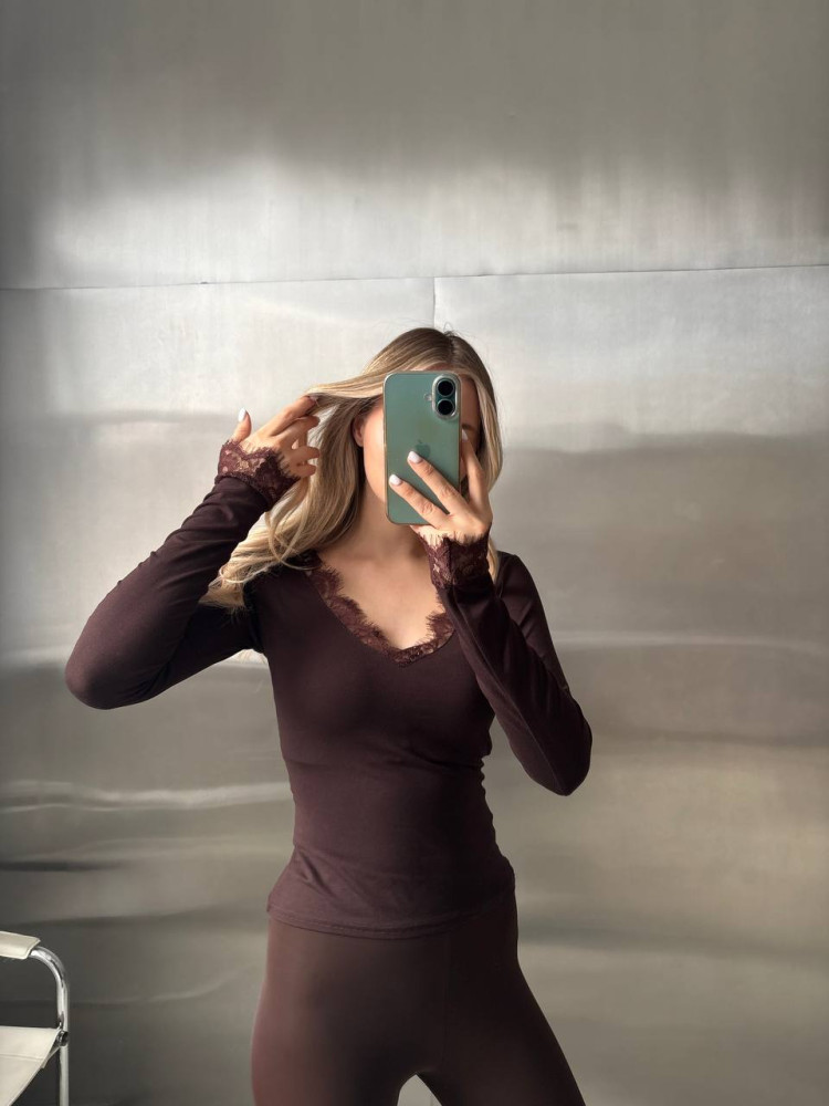 Лонг с кружевом MV-A892T400 Лонг с кружевом MV-A892T400