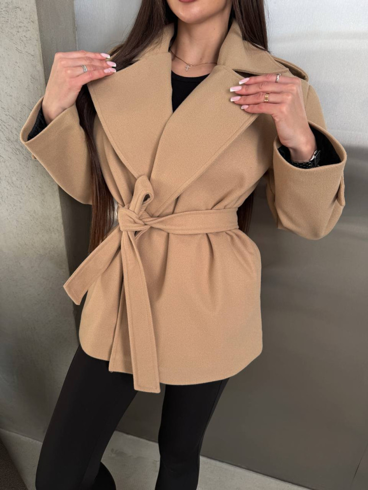 Пальто кашемировое на запах MPK-A1406T890 Пальто кашемировое на запах MPK-A1406T890