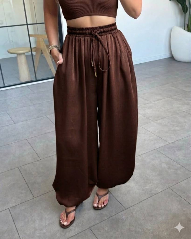 Комфортні штани-султанки KC-A0532T570 Комфортні штани-султанки KC-A0532T570